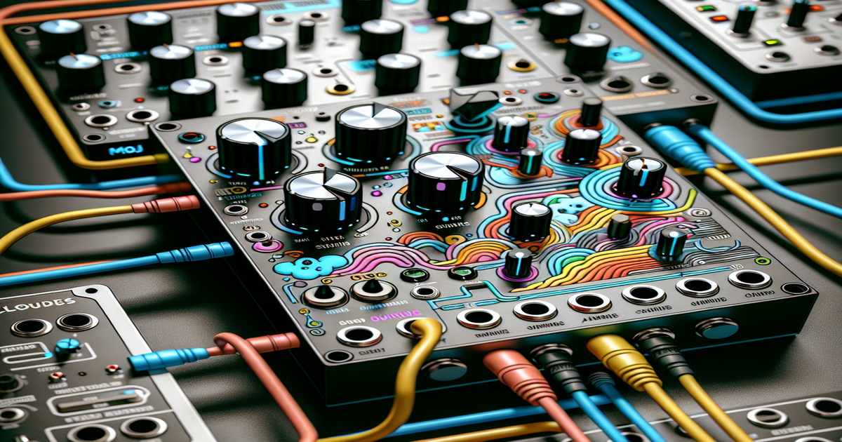 Maneco Labs GRONE WAVE モジュラーシンセ　ユーロラック Exploring Lo-Fi Textures with Maneco Labs' Grone Wave Eurorack Module