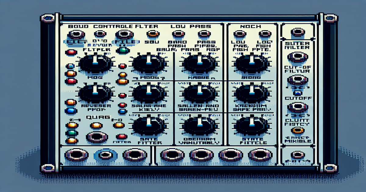 Quad Vcf Module Exploring the Sonic Potential of the blaknblu Foxtrot: A Deep Dive into ...